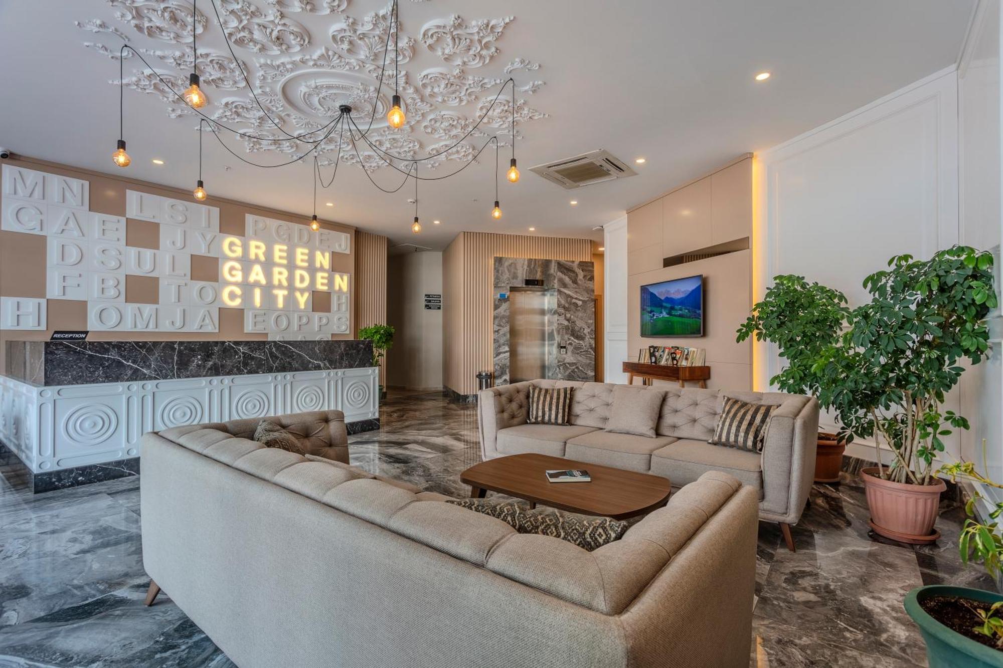 Green Garden City Luxury Apartments Alanya Exterior photo